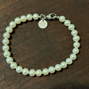 Tiffany&co Pearl Bracelet 7 inches